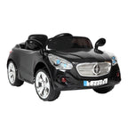 Ktaxon 12V Kids Electric Ride on Cars Battery Powered Motorized Vehicles, Remote Control, 3 Speeds, LED Headlights, MP3 Player, Horn - Black