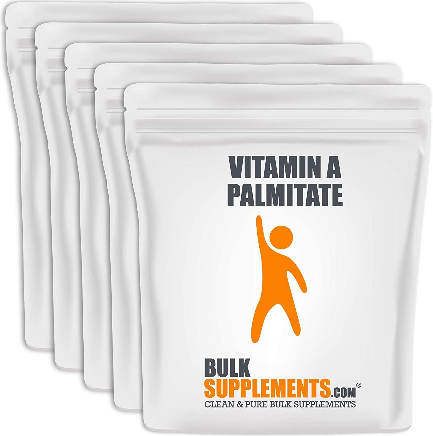 BulkSupplements.com Vitamin A Palmitate Powder - Vitamin A Retinol - Vitamin A Supplement - Pure Vitamins (5 Kilograms - 11 lbs)