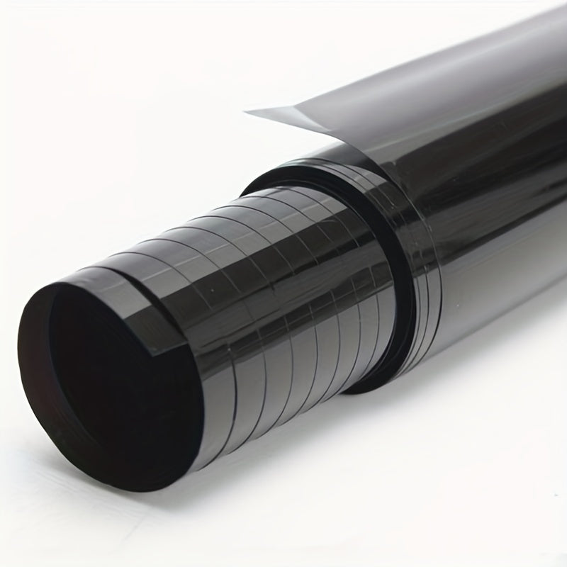 300cmx50cm/118.11inx19.69in Black Car Window Foils Tint Tinting Film Roll Car Auto Home Window Glass Summer Solar UV Protector Sticker Films
