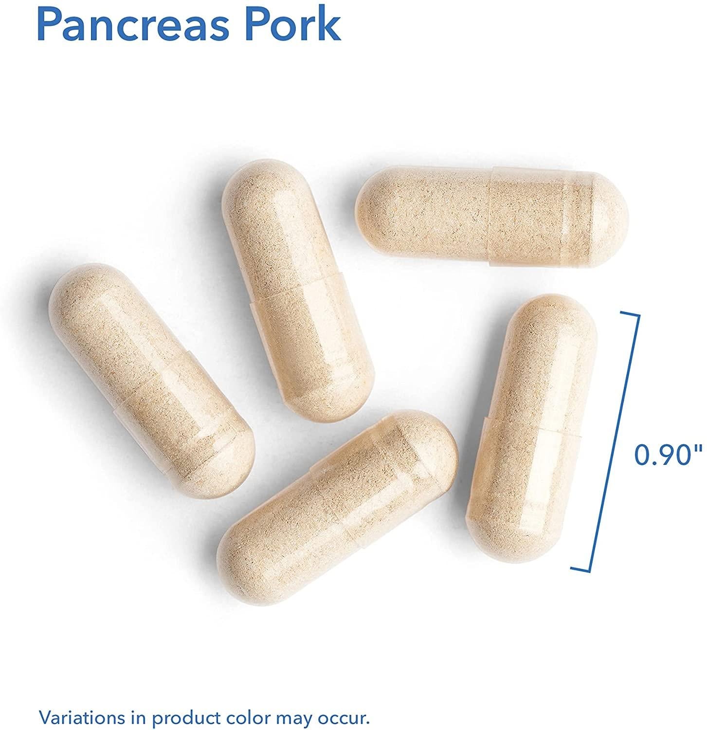 Allergy Research Group - Pancreas Pork - Natural Glandular, Digestive Support - 720 Vegicaps