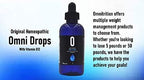 Omni Drop Program Bundle of 3 Products - the "Get Started Package" Includes Omni Drops Diet Drops with Vitamin B12 - 4 Ounce Bottle with Program Guide, Omni IV with Glucosamine, OmniTrim Nite Lite