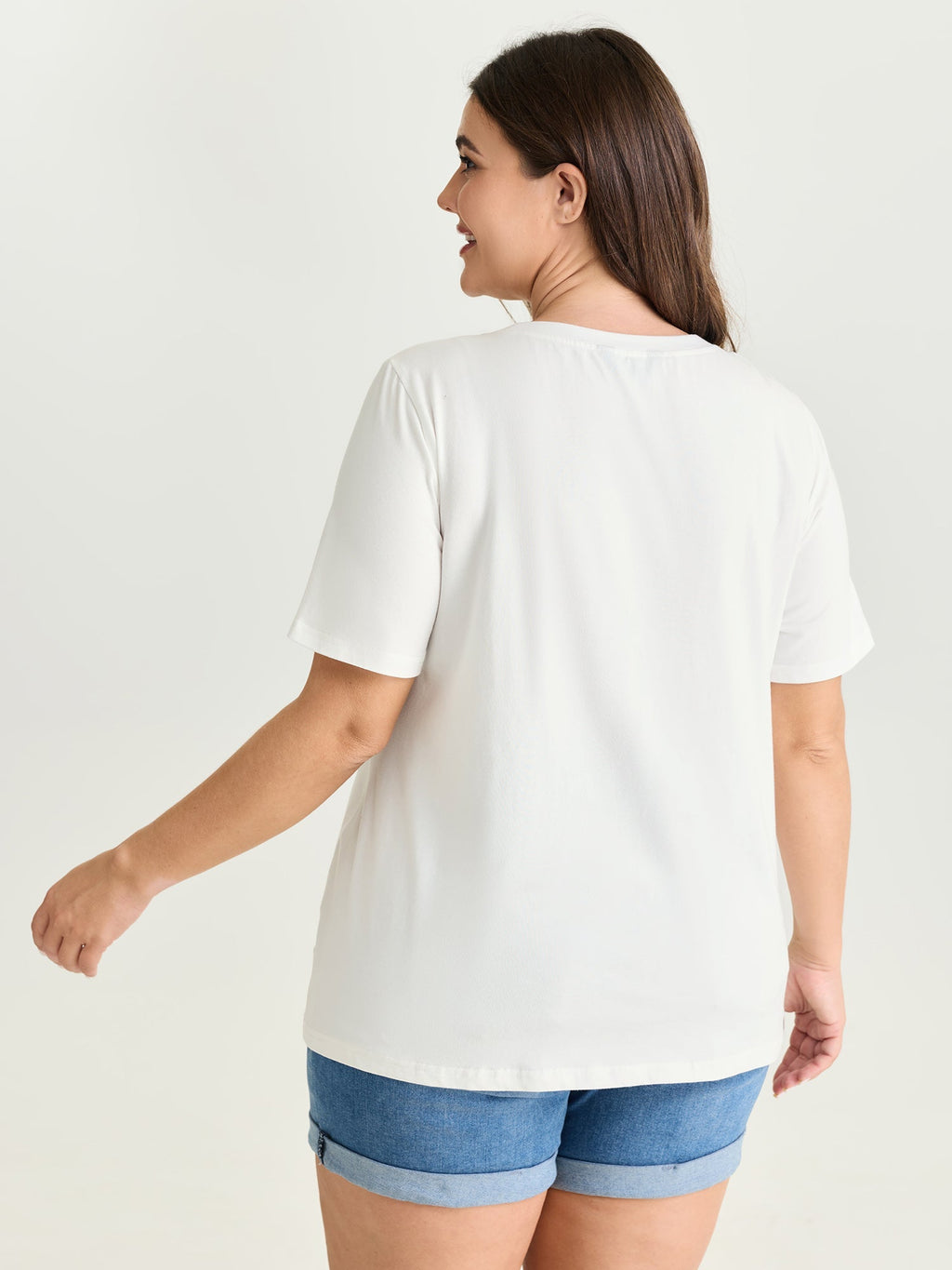 Cotton Sunkissed Floral Print T-Shirt