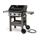 Spirit Ii E-310 3-Burner Natural Gas Grill In Black