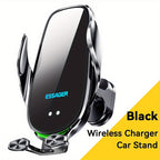 Essager Qi 15W Wireless Charger Car Phone Holder In Car Air Vent Mount For  14 13 12 X Pro Max Xiaomi Fast Charging Car Accessories, Office Accessories, School Supplies, Perfect Gift For Christmas Birthday