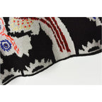 jacquard tree sweater