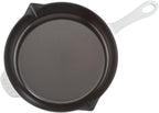 Staub Cast Iron 10-inch Fry Pan - White, Made in France