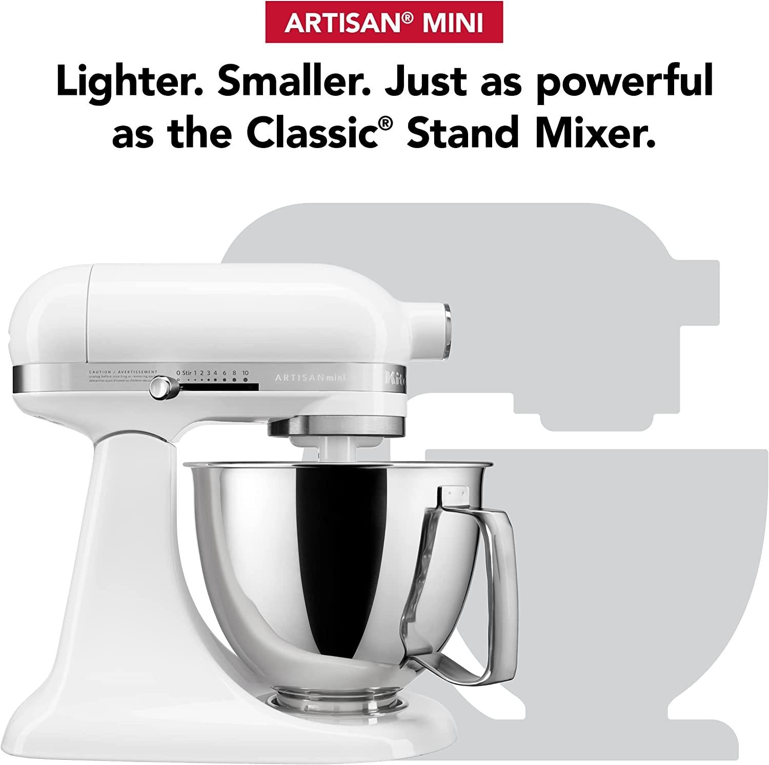 Kitchenaid Artisan Mini Plus 3.5-Qt. Tilt-Head Stand Mixer with Flex Edge Beater