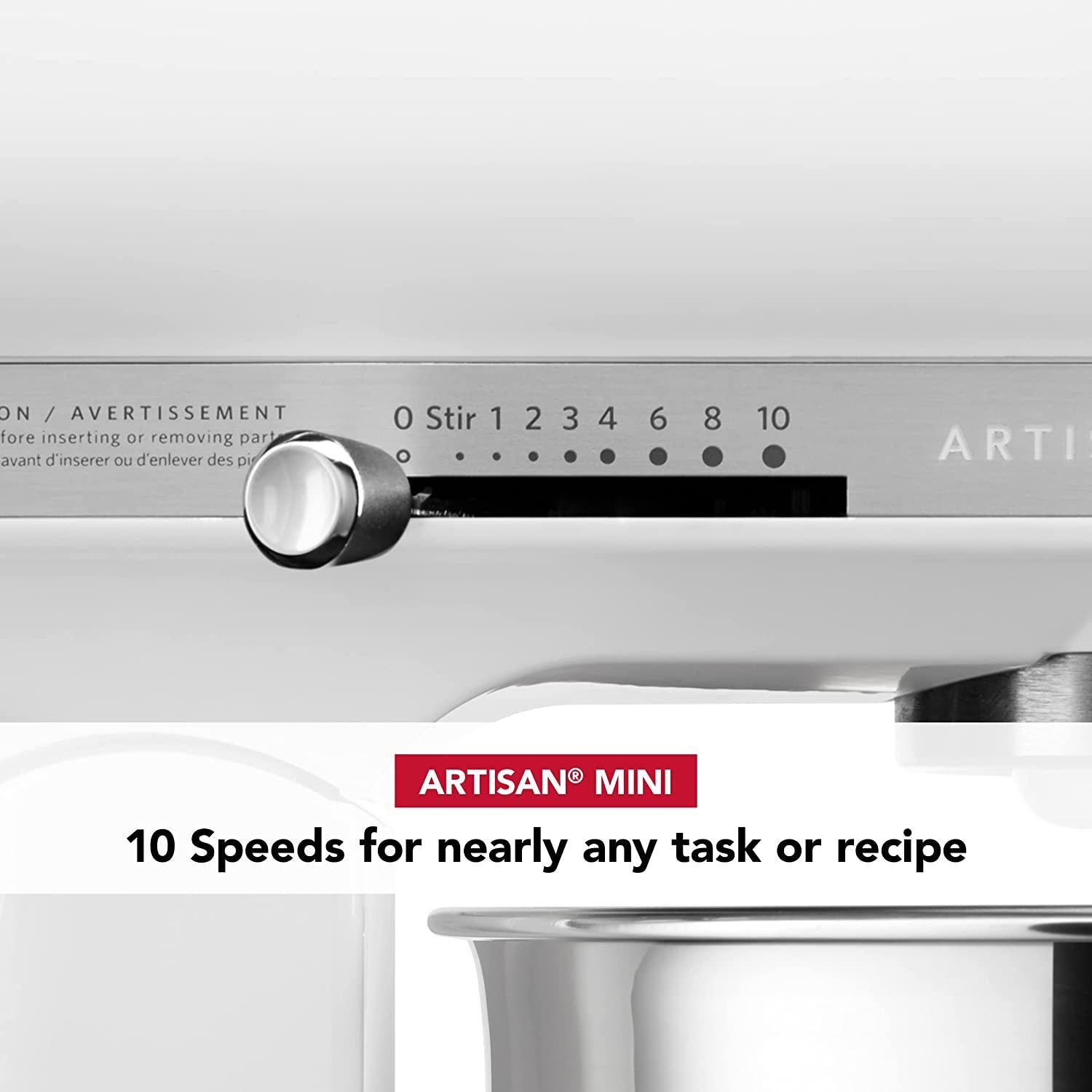 Kitchenaid Artisan Mini Plus 3.5-Qt. Tilt-Head Stand Mixer with Flex Edge Beater
