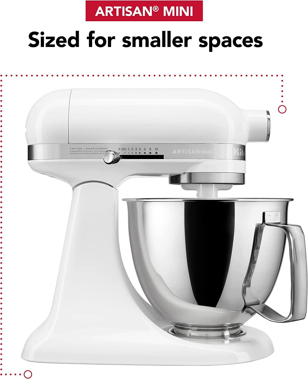 Kitchenaid Artisan Mini Plus 3.5-Qt. Tilt-Head Stand Mixer with Flex Edge Beater