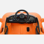 Kool Karz McLaren P1 Butterfly Doors 12V Electric Ride On Toy Car, Orange