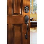 Z-Wave SmartCode 910 Venetian Bronze Single Cylinder Electronic Deadbolt Featuring SmartKey Security