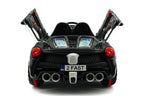 2023 Ride On Toy Kids Car 12V Battery Powered w/ Sky Doors, Leather Seat, Remote