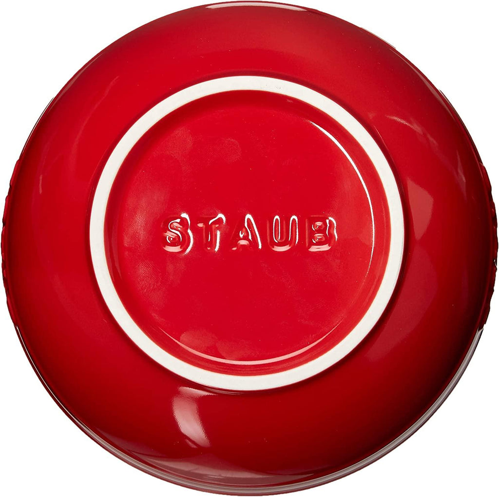STAUB Ceramics Universal Bowl Set, 6.5-inch, Cherry
