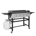 4-Burner Gas Griddle 36IN Flattop Propane Gas Grill Griddle GB4001
