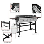 4-Burner Gas Griddle 36IN Flattop Propane Gas Grill Griddle GB4001