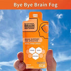 Cover Three Nootropic Brain Supplement - Help Increase Focus, Memory, Clarity - Trans Resveratrol, Omega 3's, Uridine, Curcumin, Vitamin C, Alpha GPC - Orange Flavor 30 Count (Pack of 3)