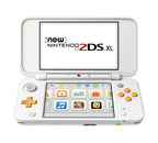 Nintendo 2DS XL System w/ Mario Kart 7 Pre-installed, Oran&amp; White