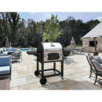 Charcoal Grill  Steel Black