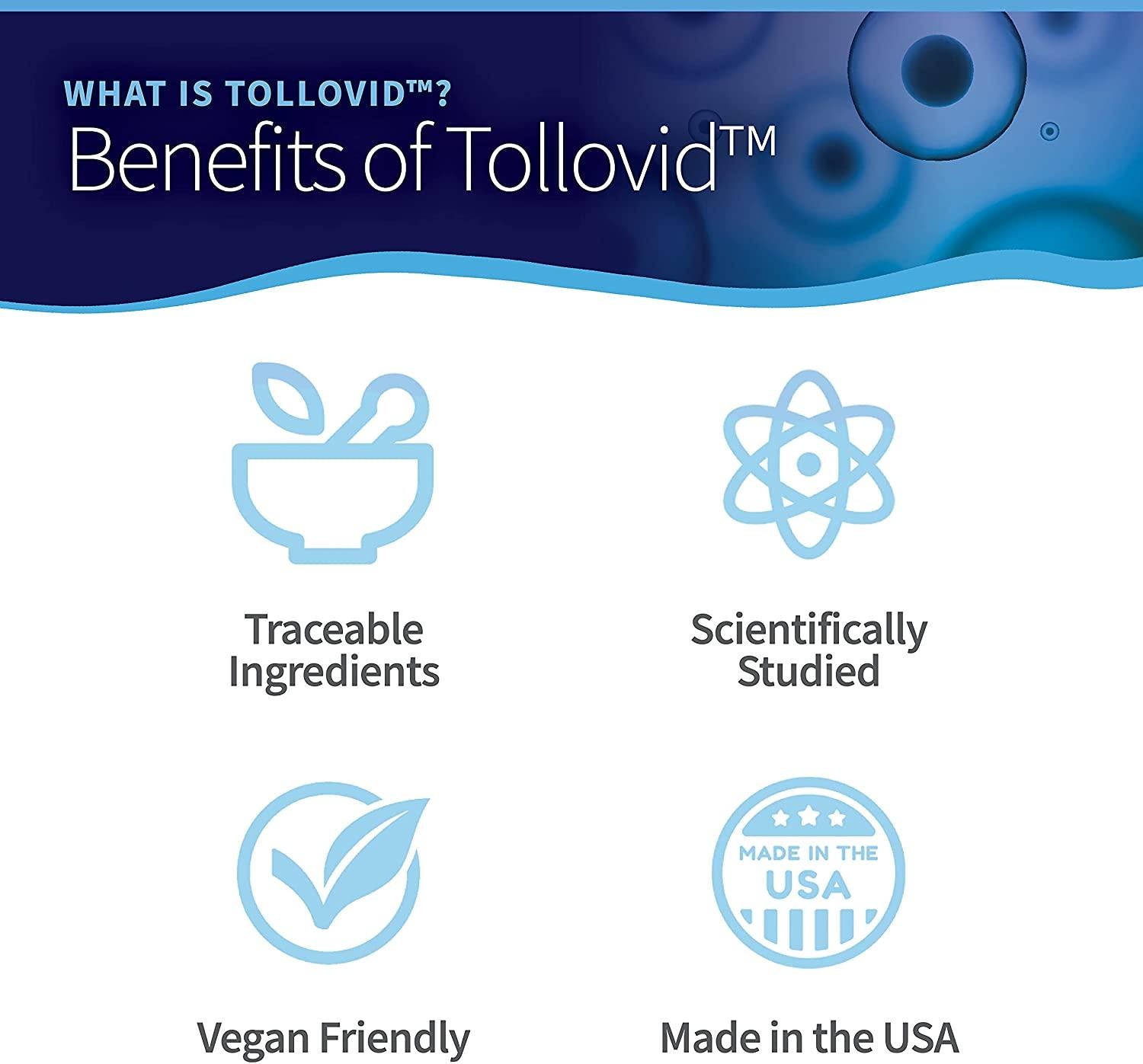 Tollovid ™ Maximum Protection Natural Dietary Supplement for Immune Support
