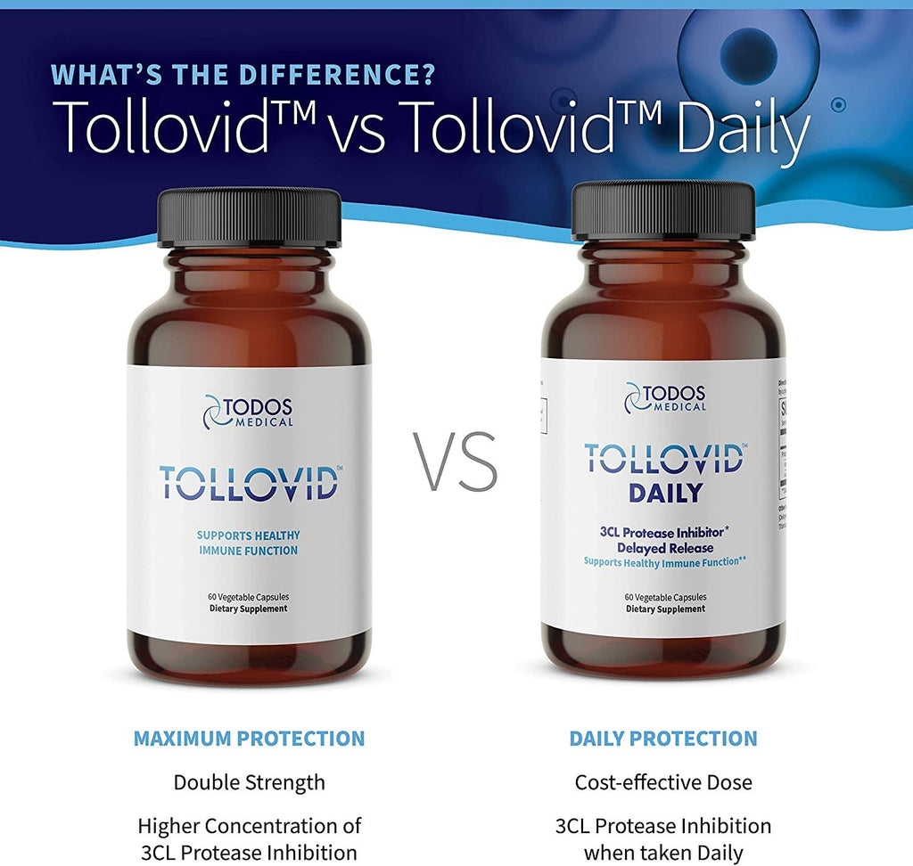 Tollovid ™ Maximum Protection Natural Dietary Supplement for Immune Support