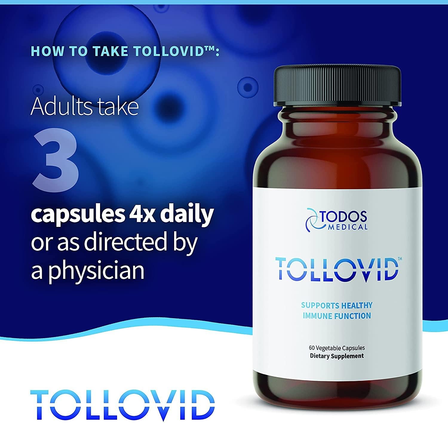 Tollovid ™ Maximum Protection Natural Dietary Supplement for Immune Support