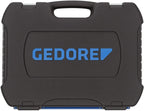 Gedore 19 BMC 20 Socket Spanner Set 1/4 Inch + 1/2 Inch Socket Spanner Set