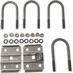 Southwest Wheel 3,500 lbs. Trailer Axle Suspension Kit Incl. Leaf Springs, Shackle & U-Bolt kit