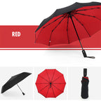1pc Automatic Anti-Wind Double Layer Commercial LarUmbrella, Diameter 105cm/41.33in