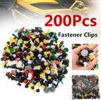 50/100/200Pcs/Set Universal Plastic Clips For Car Fender Bumper Door Car Interior Hole Lining Panel Retainer Push Clips