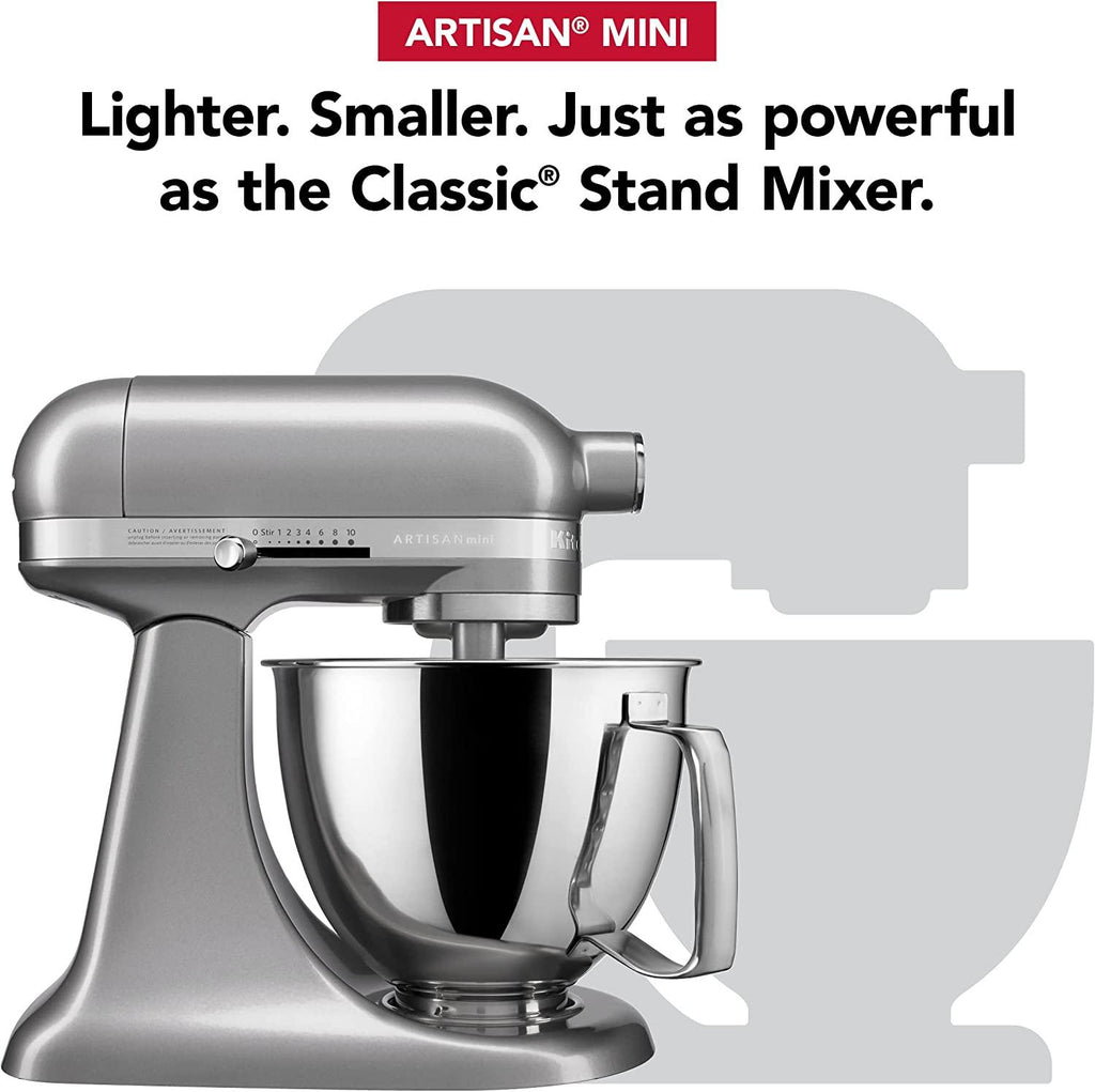 Kitchenaid Artisan Mini Plus 3.5-Qt. Tilt-Head Stand Mixer with Flex Edge Beater