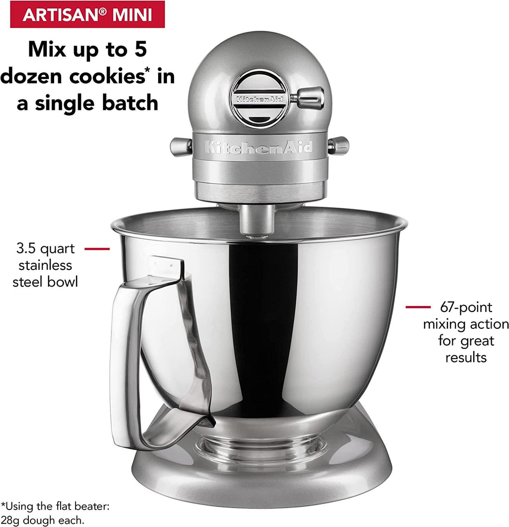 Kitchenaid Artisan Mini Plus 3.5-Qt. Tilt-Head Stand Mixer with Flex Edge Beater