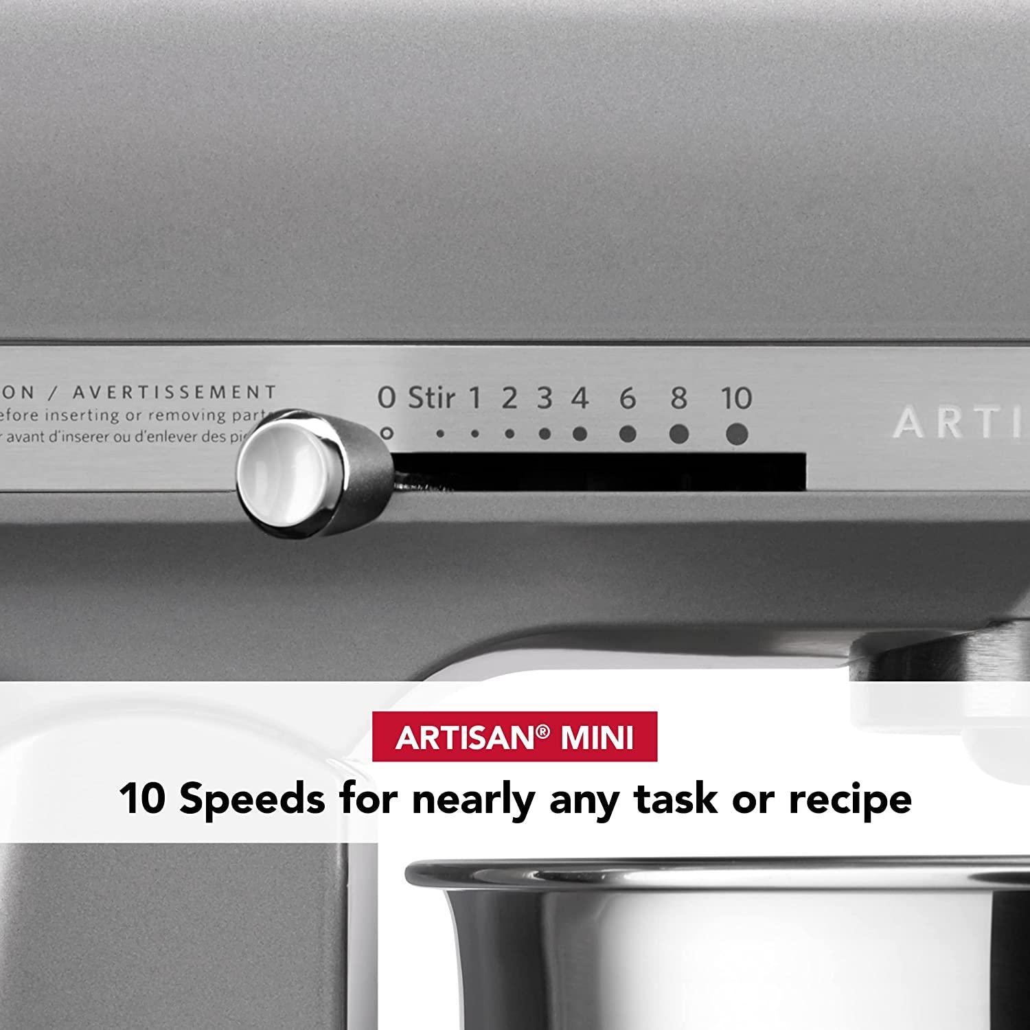 Kitchenaid Artisan Mini Plus 3.5-Qt. Tilt-Head Stand Mixer with Flex Edge Beater