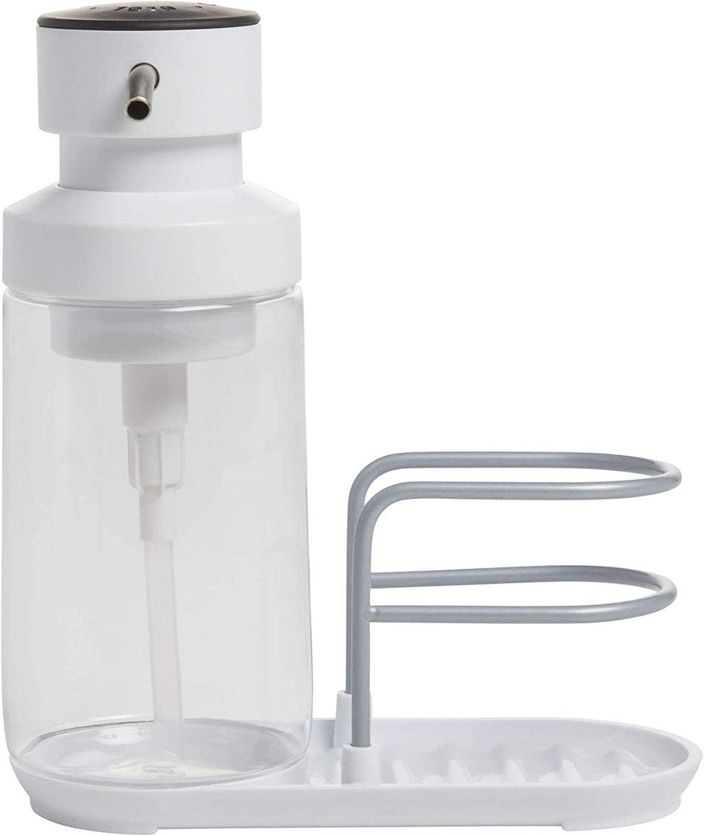 KitchenAid Soap Pump Sponge Caddy, 7-Inch, White