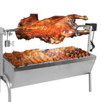 35" Hog Roast Machine BBQ Spit Chicken Pig Roaster Rotisserie Roasting Motor