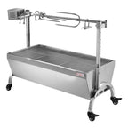 35" Hog Roast Machine BBQ Spit Chicken Pig Roaster Rotisserie Roasting Motor