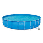Summer Waves 24 ft Active Frame Round Above Ground Swimming Pool