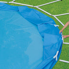Summer Waves 24 ft Active Frame Round Above Ground Swimming Pool