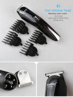 Multifunction Hair Clipper Professional Trimmer Electric Beard Cutting Machine