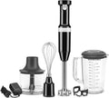 KitchenAid Cordless Variable Speed Hand Blender with Chopper and Whisk Attachment - KHBBV83