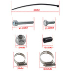 EGR Delete Kit w/ Radiating pipe for 2011-2019 Ford 6.7L Powerstroke Diesel