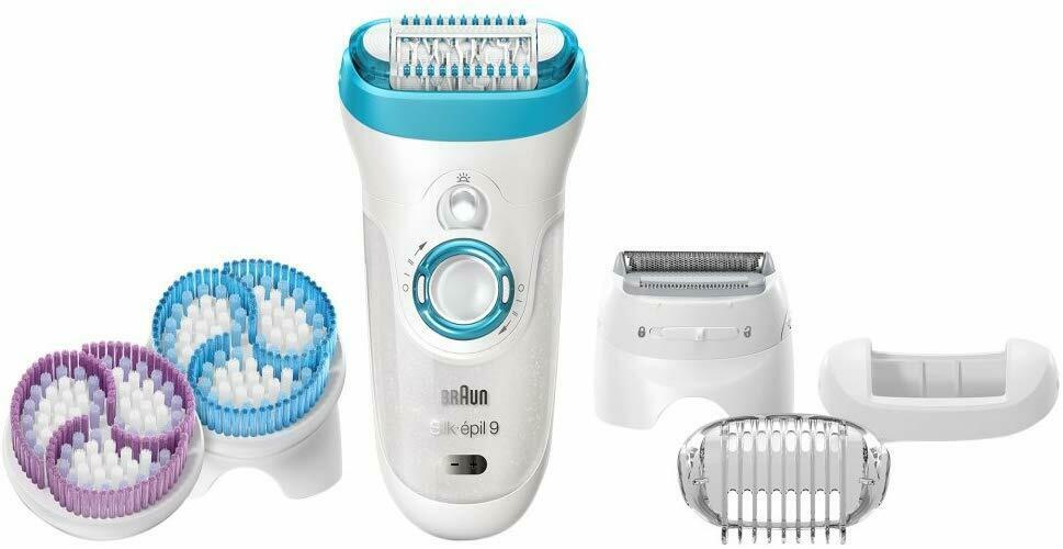 Low Price  Silk Epil 9-961E Skin Spa And Dry Cordless Epilator