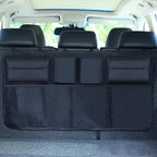 Car Trunk Organizer, Adjustable Backseat StoraBag Net High Capacity Multi-use Oxford Automobile Seat Back Organizers Universal Gifts