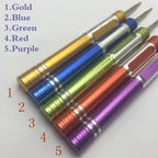 Screwdriver 300pcs/lot ustomize logo Hand Tool Y 0.6 Tri wing Screwdriver Screw Driver Special For  7 &amp; Plus Watch Repair - (Color: Green)
