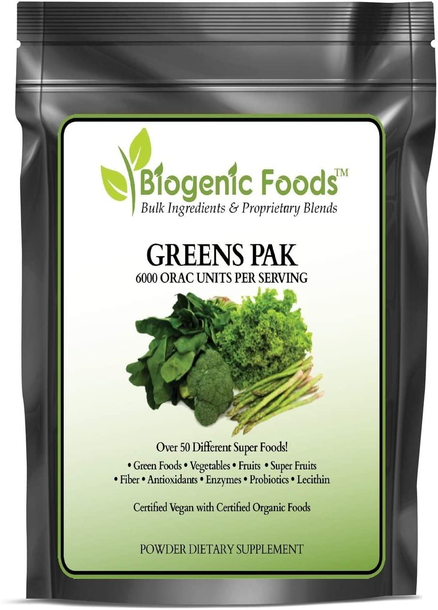 Greens Pak - Super Food & Vegetable Blend with Antioxidants & Phytonutrients ING: Organic Powder 10 kg (22 lb)