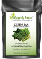 Greens Pak - Super Food & Vegetable Blend with Antioxidants & Phytonutrients ING: Organic Powder 10 kg (22 lb)