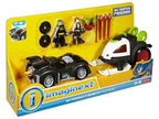 Super Friends  Batmobile &amp; Bane Sled Action Figure