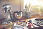 KitchenAid KSM150PSCU Artisan Series 5-Qt. Stand Mixer with Pouring Shield - Contour Silver