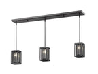 Z6-58MP-C-3BRZ 50 in. Meridional 3 Light Bronze Island Light Ceiling Light