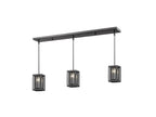 Z6-58MP-C-3BRZ 50 in. Meridional 3 Light Bronze Island Light Ceiling Light