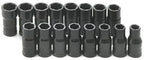 SK 756 16 Piece 1/4-Inch Drive Turbo Standard and Metric Socket Set